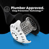 TubShroom Ultra (Stainless) Hair Catcher to Prevent Clogged Tub Drains