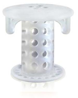 SinkShroom® (Clear) The Hair Catcher That Prevents Clogged Bathroom Sink Drains