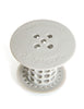 TubShroom (Gray) The Hair Catcher That Prevents Clogged Tub Drains