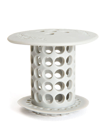 TubShroom (Gray) The Hair Catcher That Prevents Clogged Tub Drains