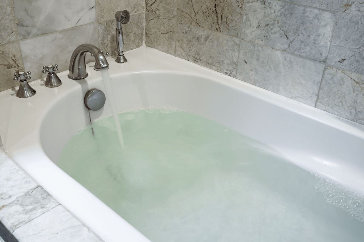Why sewage is coming up through your bathtub