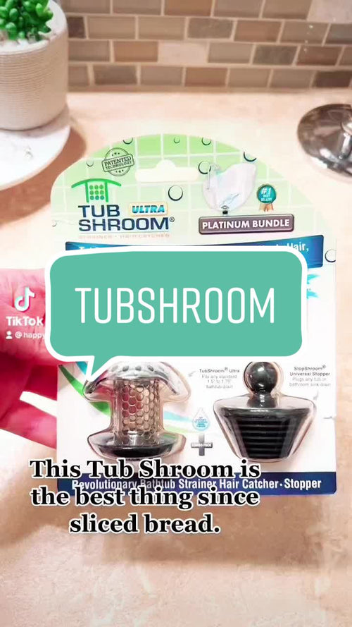 DrainShroom Universal Drain Snake by the Makers of TubShroom 