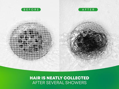 TubShroom Toss 26pk Disposable Drain Covers - Hair Catcher Mesh Sticker Strainers for Shower Bathtub and Bathroom Sink Drains Drain Protector TubShroom.com 