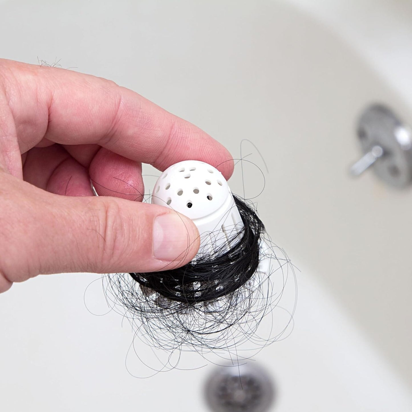 TubShroom Toss 21pk Disposable Bath Tub Drain Strainers - Hair Catcher Snare for Shower Bathtub to Prevent Clogged Drains Drain Protector TubShroom.com 