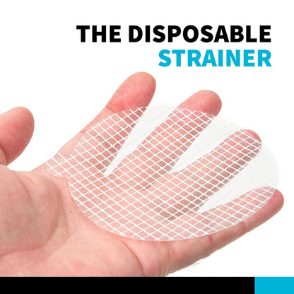 TubShroom Toss 26pk Disposable Drain Covers - Hair Catcher Mesh Sticker Strainers for Shower Bathtub and Bathroom Sink Drains Drain Protector TubShroom.com 