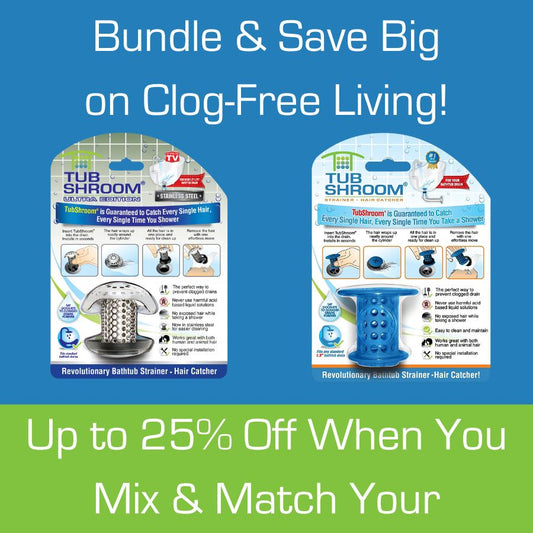 Build Hassle-Free Drain Bundle product tubshroom.myshopify.com 