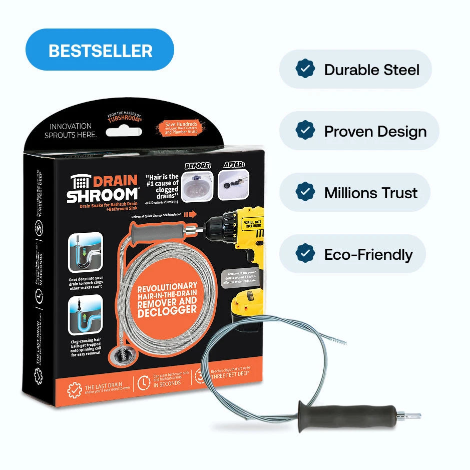 Complete Drain Protection Bundle TubShroom.com 