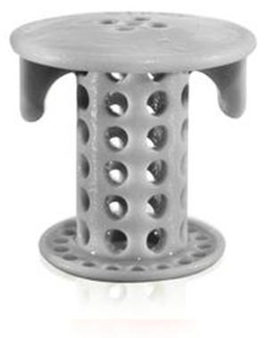 SinkShroom® (Gray) The Hair Catcher That Prevents Clogged Bathroom Sink Drains Drain Protector Juka Innovations Corporation 