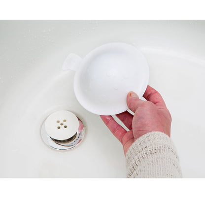 StopShroom® (White) Universal Stopper Cover for Bathtub, Bathroom, and Kitchen Drains Drain Protector Juka Innovations Corporation 