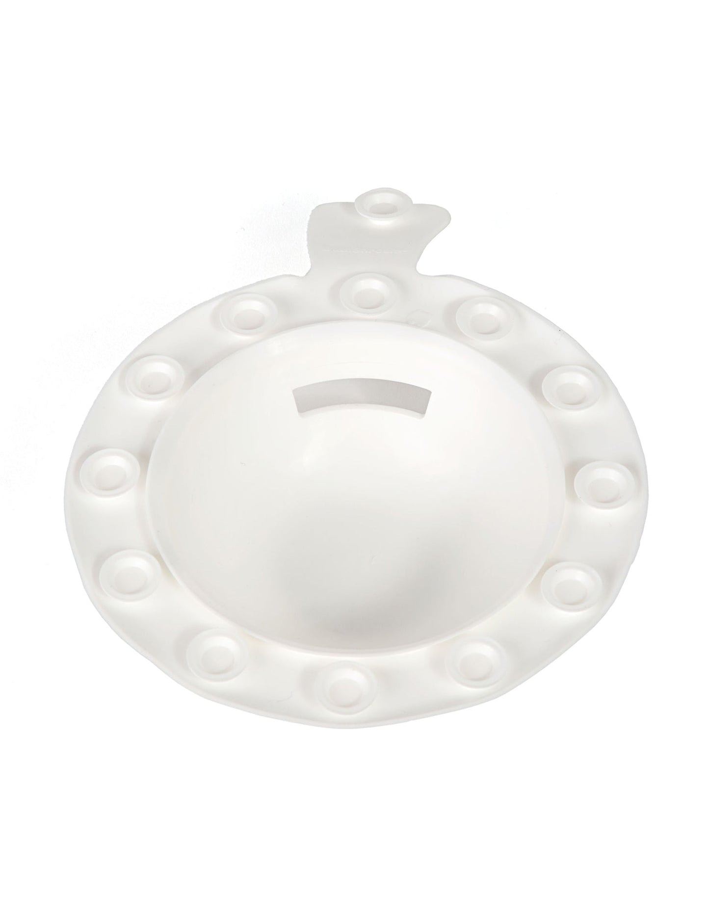 BathShroom (White) Overflow Drain Cover for Fuller Baths Drain Stopper Juka Innovations Corporation 