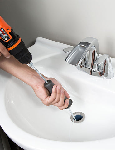 Drain Snake Auger Clog Remover Plumbing Snake Pipe Sewer Cleaner For  Bathtub Kitchen Sink Shower (5Ft)