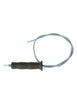 DrainShroom Tub and Sink Snake Auger Clog Remover for Drains, 36 Inch, Stainless