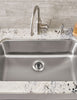 Kitchen SinkShroom (Stainless) Strainer with Built-in Anti-Clog Technology