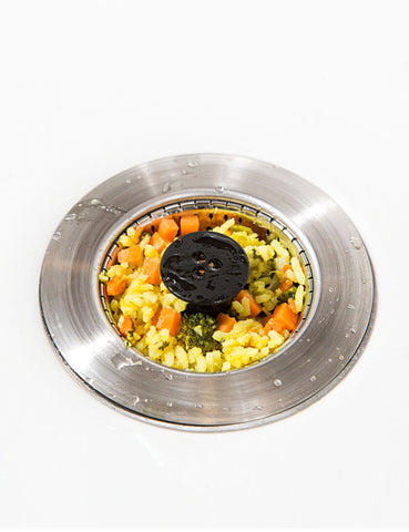 REVOLUTIONARY KITCHEN SINK STRAINER AND FOOD CATCHER