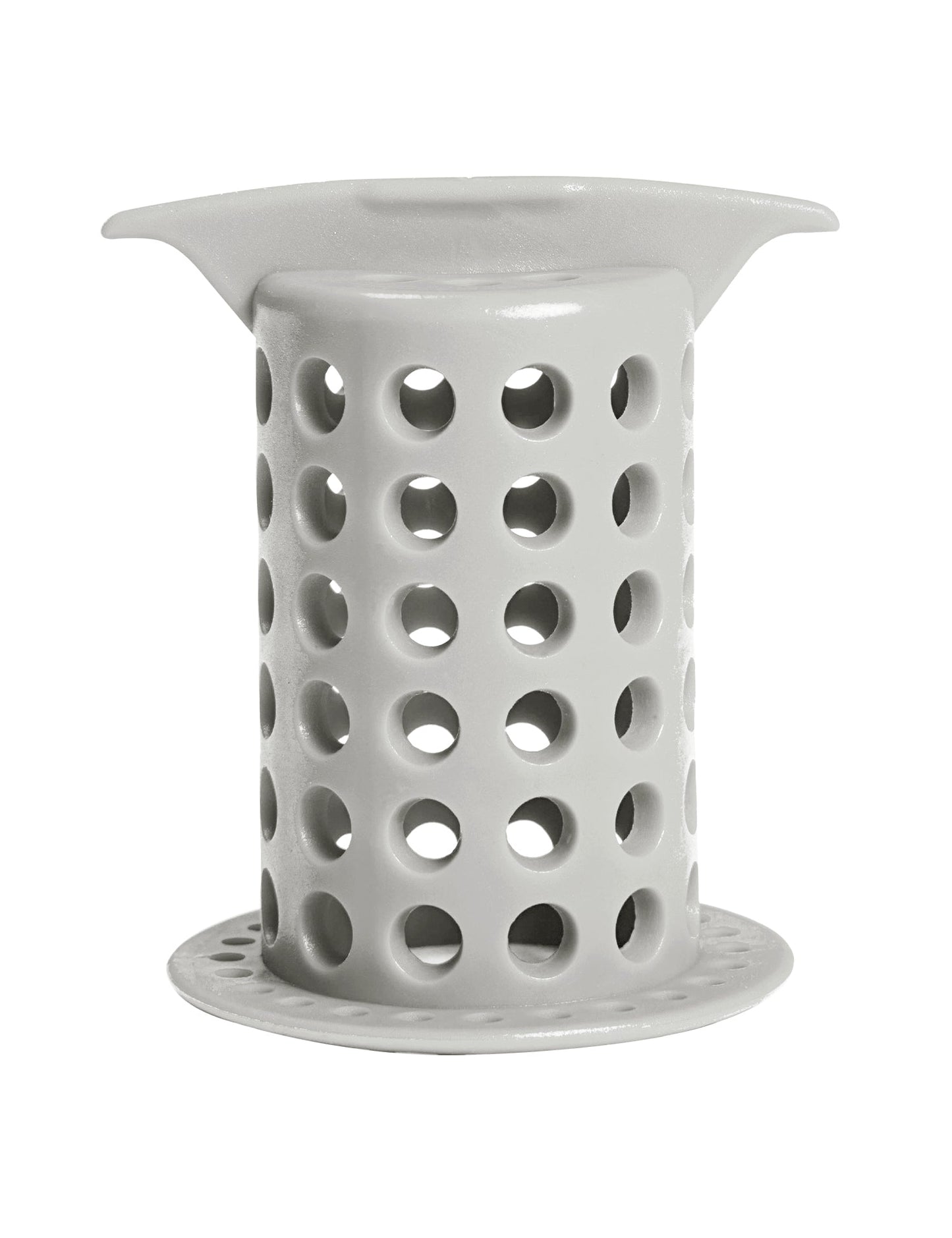 ShowerShroom (Gray) The 2" Hair Catcher That Prevents Clogged Shower Drains Drain Protector Juka Innovations Corporation 