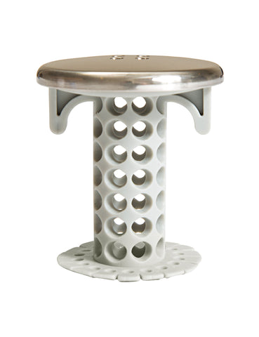 SinkShroom (Nickel Edition) The Hair Catcher That Prevents Clogged Bathroom Sink Drains