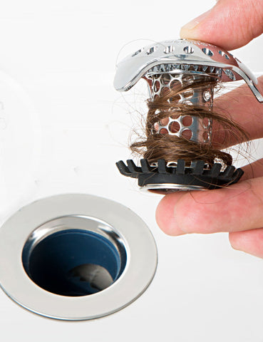 TubShroom Ultra (Stainless) Hair Catcher to Prevent Clogged Tub Drains