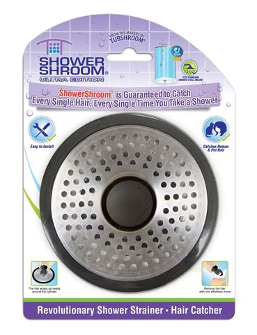 ShowerShroom (Ultra Edition) Strainer That Prevents Clogged Shower Stall Drains TubShroom.com 