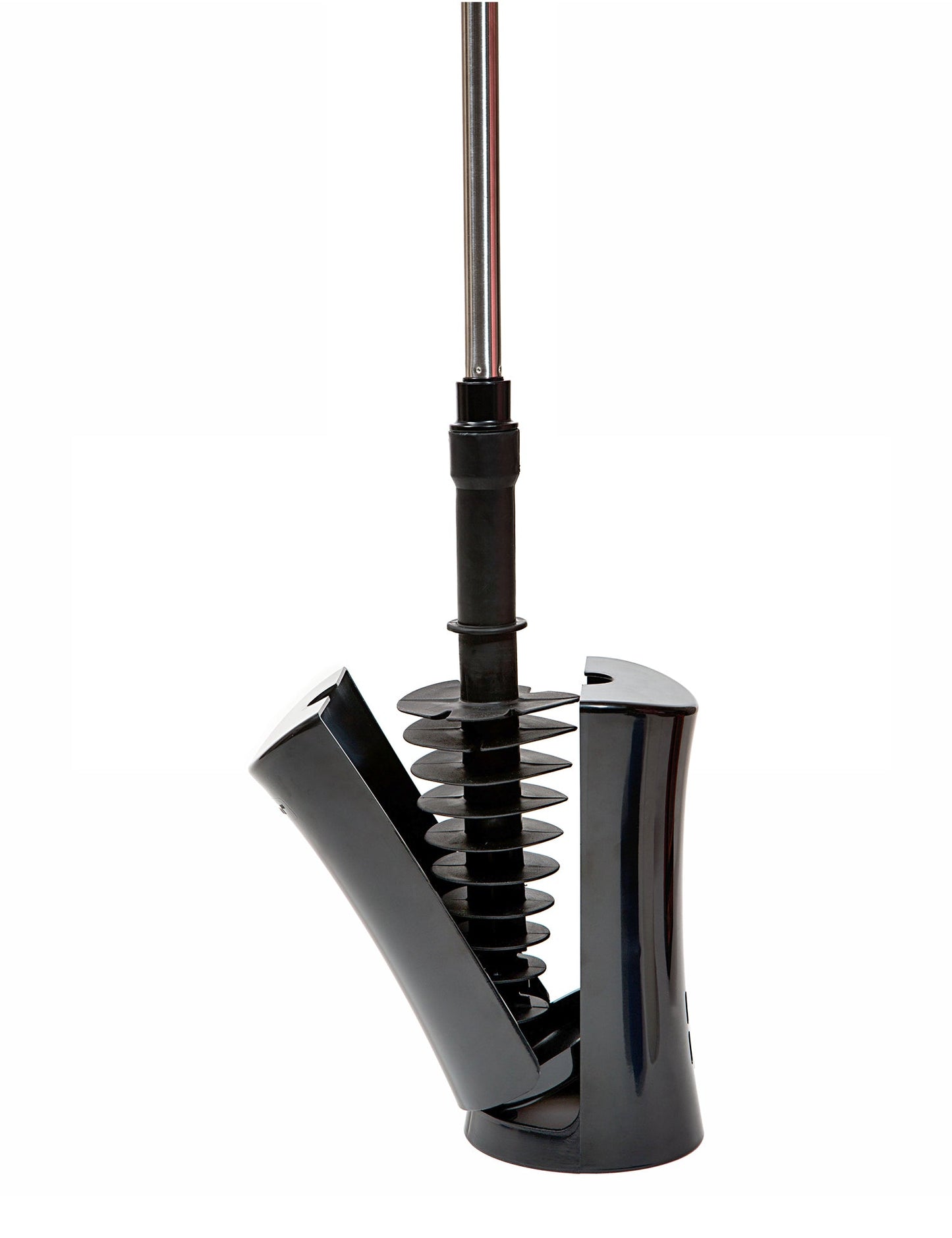 ToiletShroom (Black) Toilet Plunger that Unclogs Toilets in Seconds Plunger Juka Innovations Corporation 