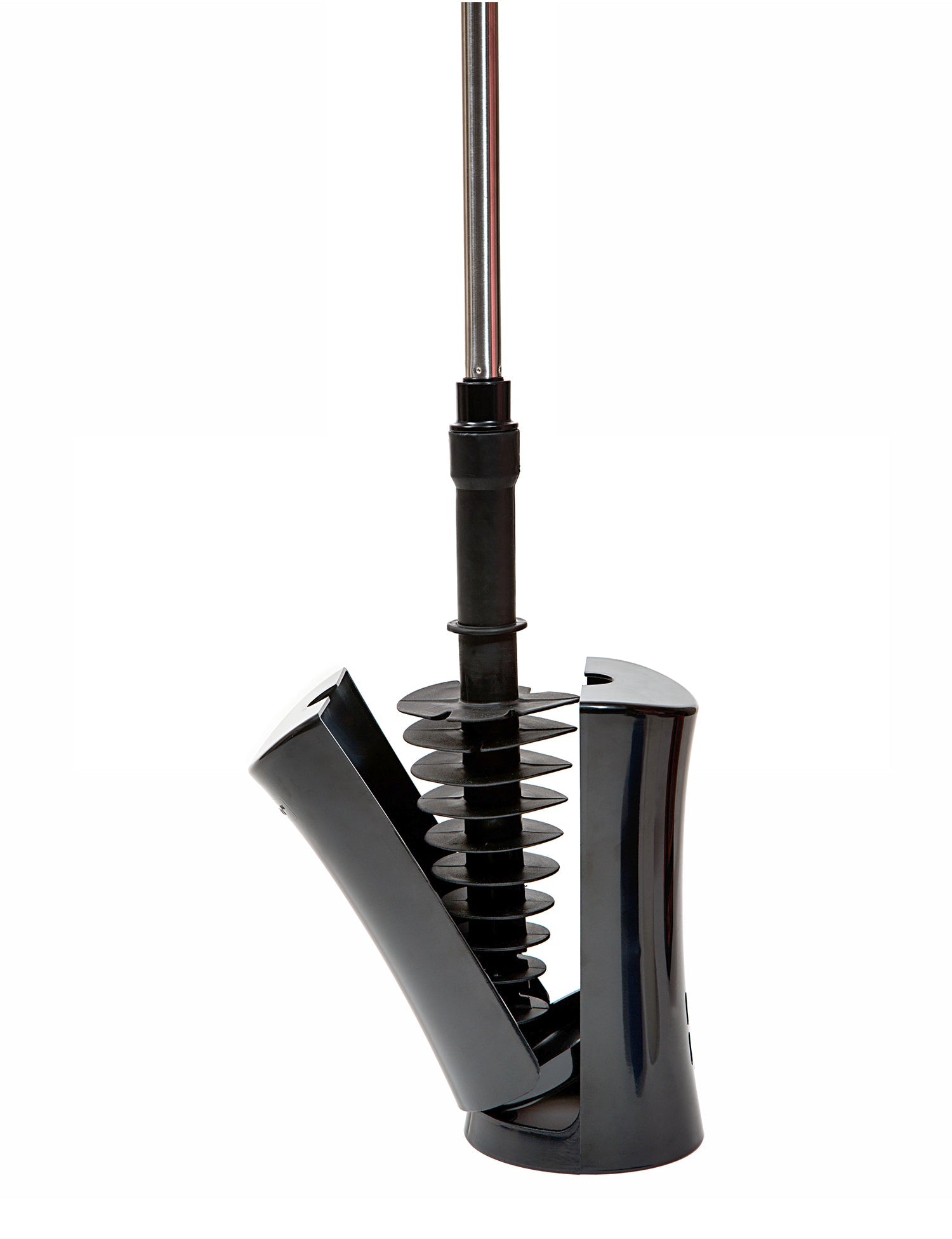 ToiletShroom (Black) Toilet Plunger that Unclogs Toilets in Seconds Plunger Juka Innovations Corporation 