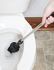 ToiletShroom (Black) Toilet Plunger that Unclogs Toilets in Seconds