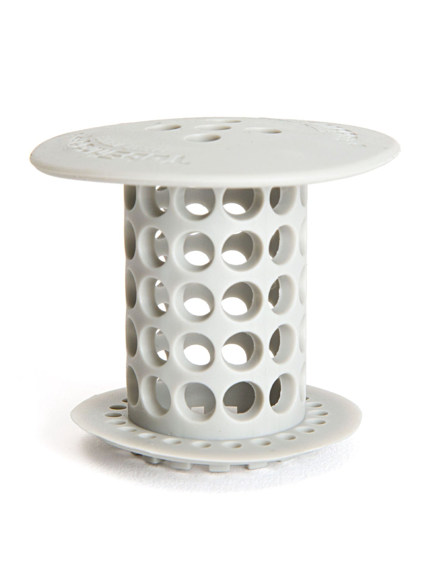 TubShroom (Gray) The Hair Catcher That Prevents Clogged Tub Drains Drain Protector Juka Innovations Corporation 