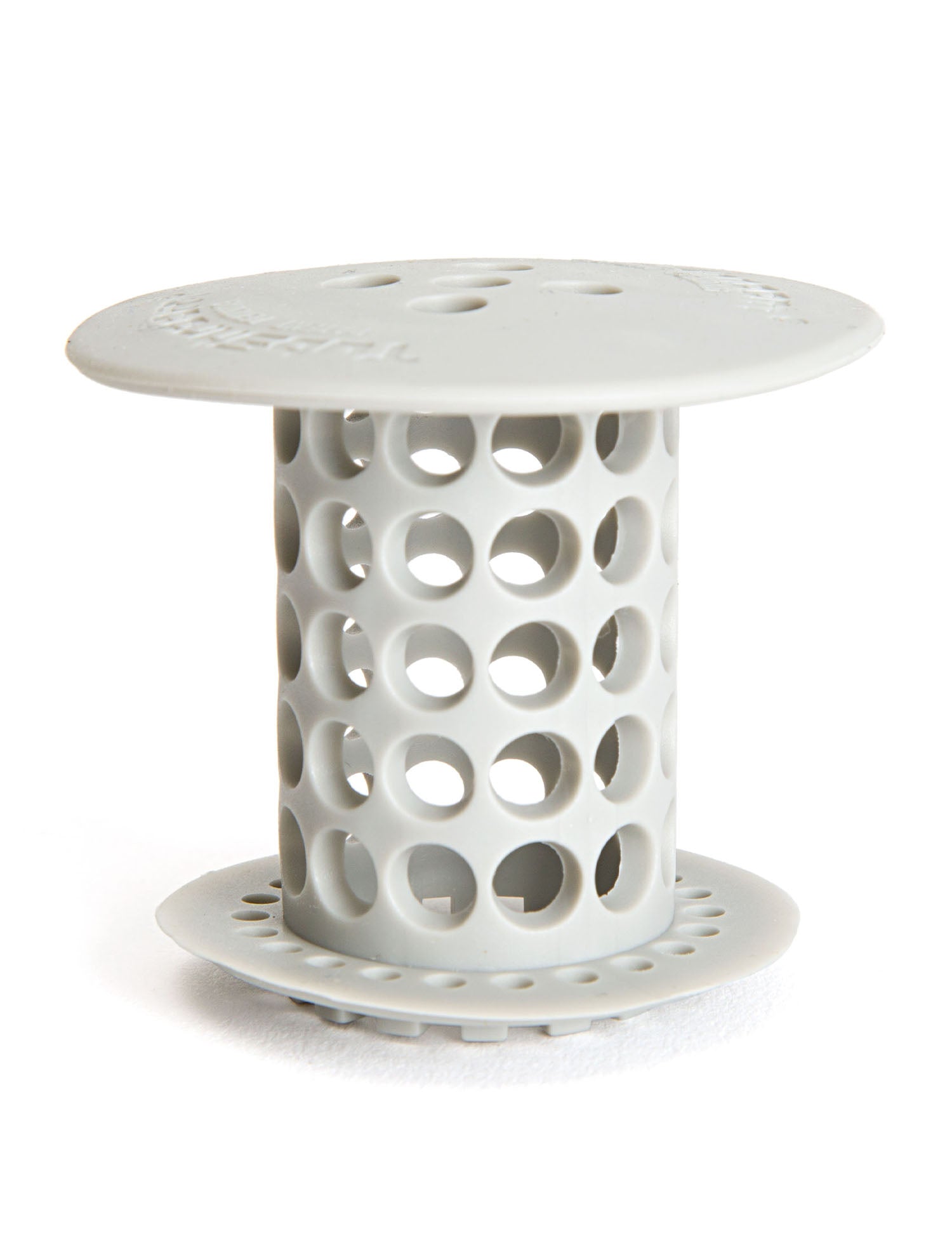 TubShroom (Gray) The Hair Catcher That Prevents Clogged Tub Drains Drain Protector Juka Innovations Corporation 