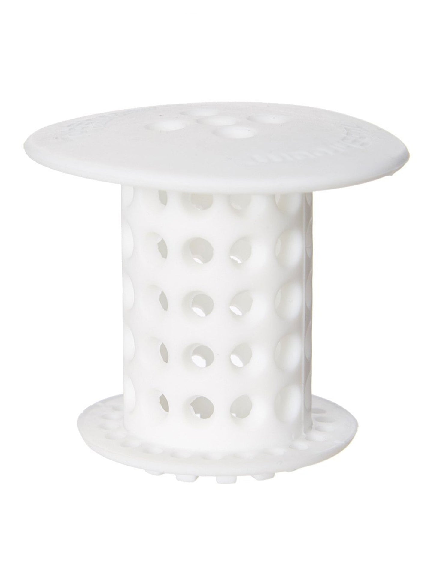 TubShroom (White) The Hair Catcher That Prevents Clogged Tub Drains Drain Protector Juka Innovations Corporation 