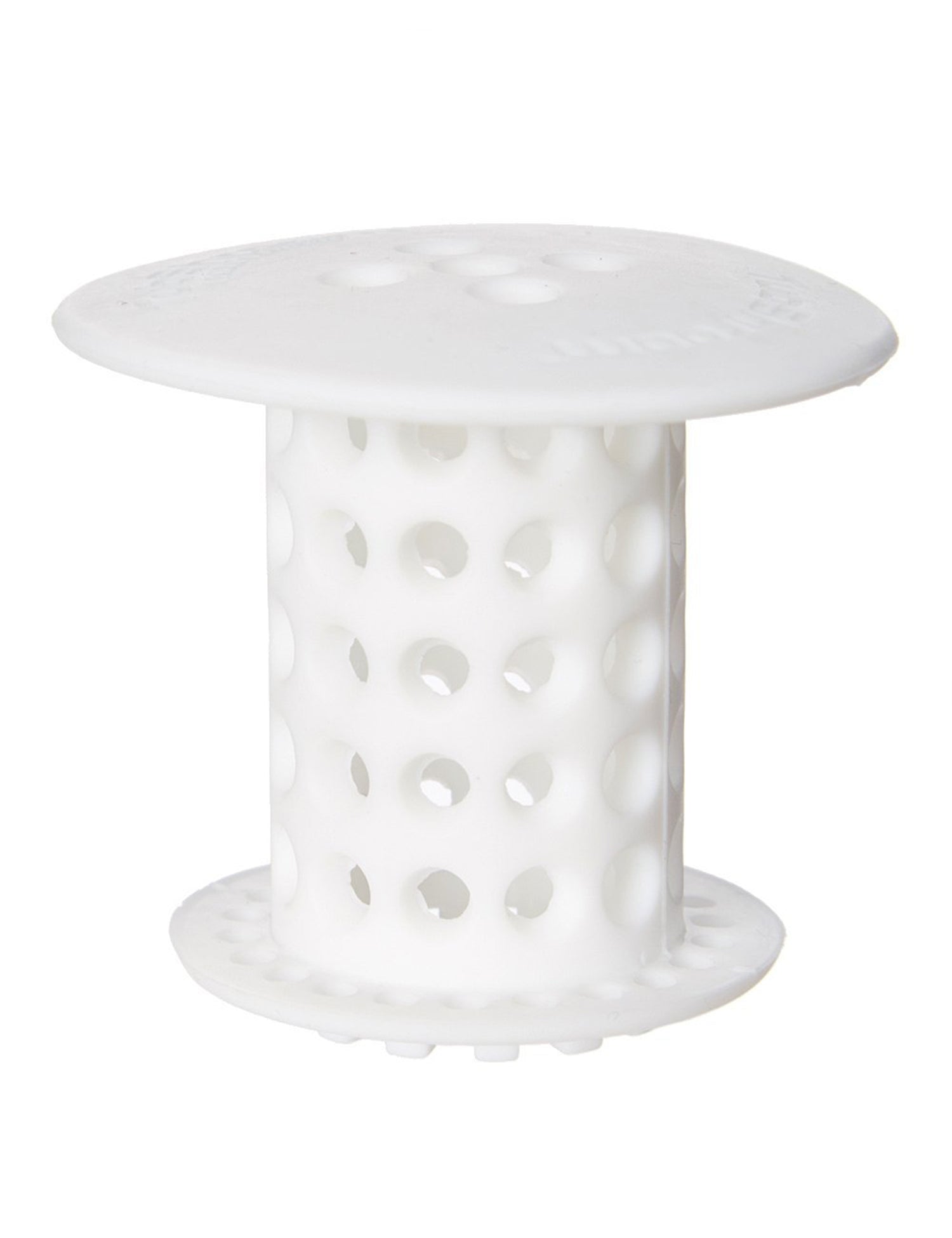 TubShroom (White) The Hair Catcher That Prevents Clogged Tub Drains Drain Protector Juka Innovations Corporation 