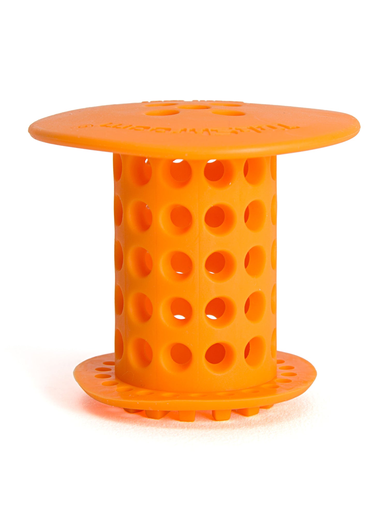TubShroom (Orange) The Hair Catcher That Prevents Clogged Tub Drains Drain Protector Juka Innovations Corporation 