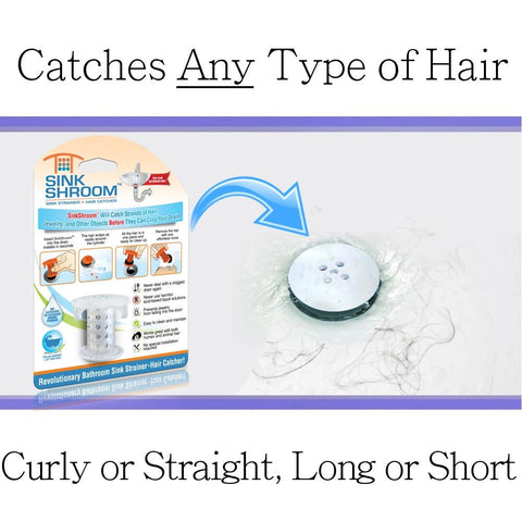SinkShroom™ Hair Catcher Is Here! You will Say WOW! 
